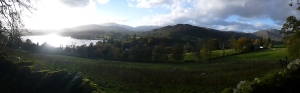 Early view over Windermere